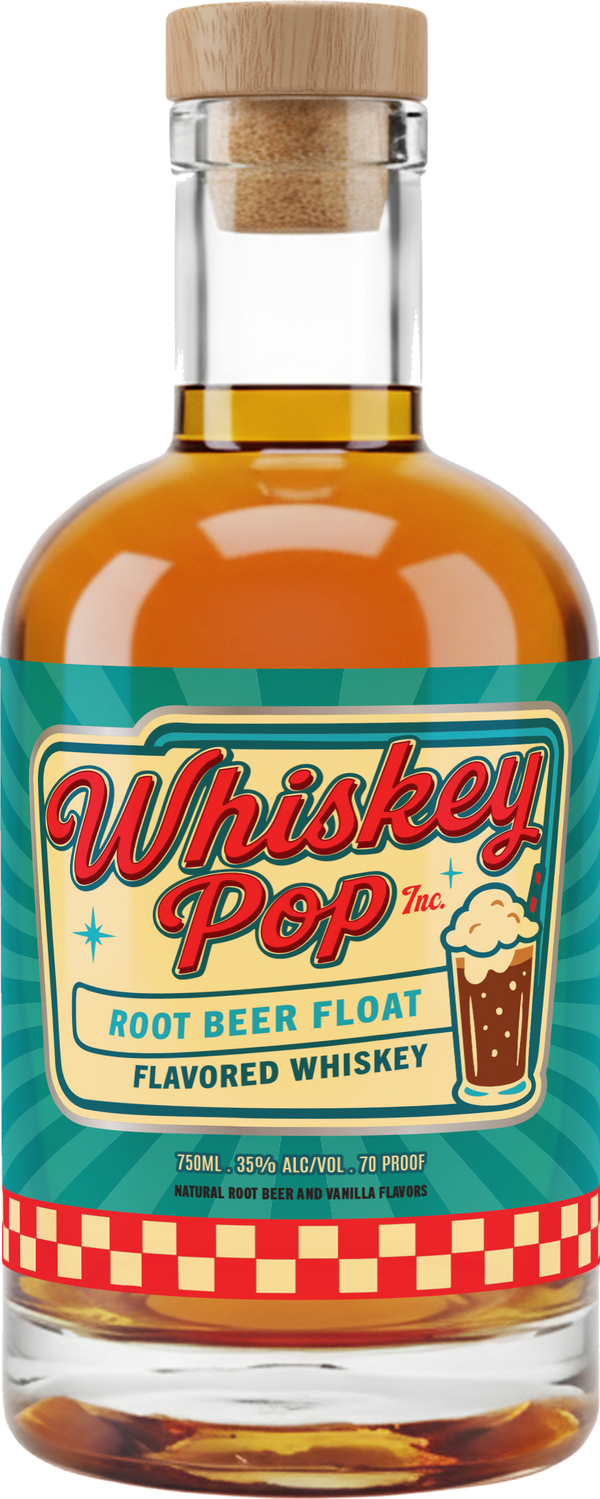 Whiskey Pop Root Beer Float Flavored Whiskey