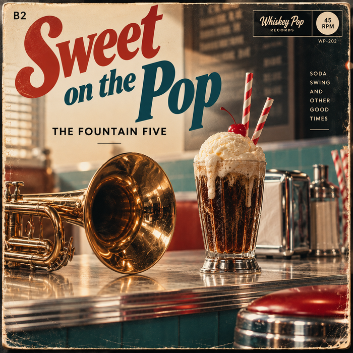 Sweet on the Pop by The Fountain Five, record sleeve