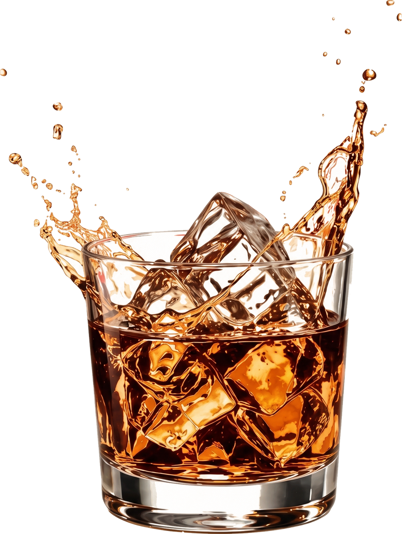 Whiskey Pop splash